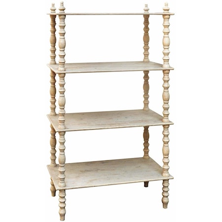 Lyndsay Antiqued Etagere